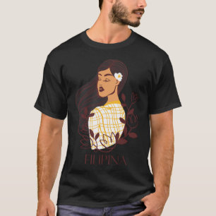 Camiseta Lovina Filipina Pinay Filipiniana Filipino Com Sa