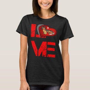 Camiseta Loving A German Shepherd Pup