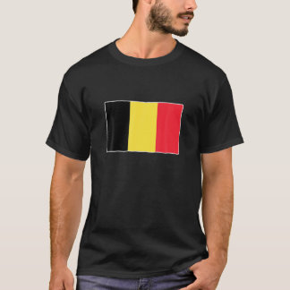 Camiseta Loving Belgium Flag Patriótico Belga Sports Suppo