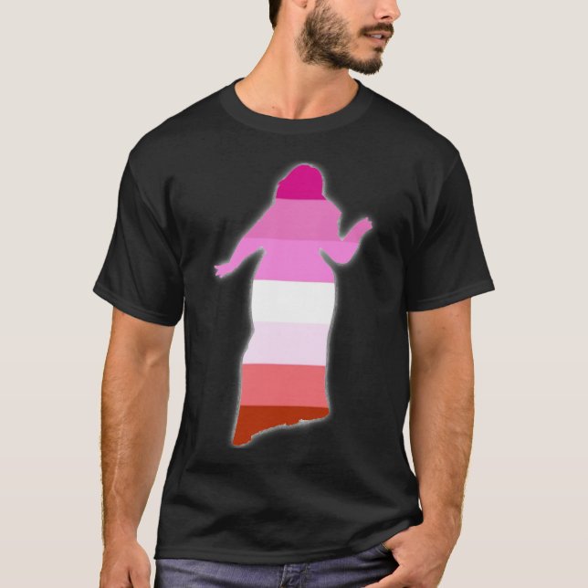 Camiseta Lovy Curvy Lesbian (Frente)