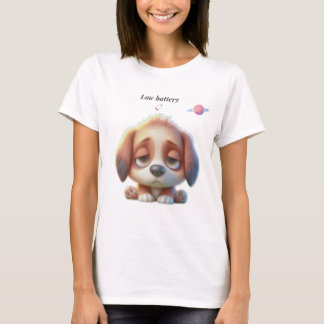 Camiseta Low Battery Dog T-Shirt