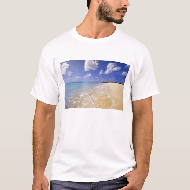 Camiseta Low Bay Beach, Barbuda, Antígua (Frente)