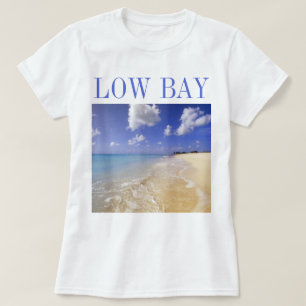 Camiseta Low Bay Beach, Barbuda, Antígua