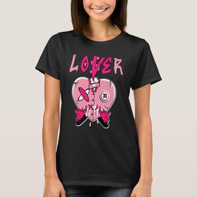 Camiseta Low Triple Pink Loser   Heart Dripping Triple Pink (Frente)