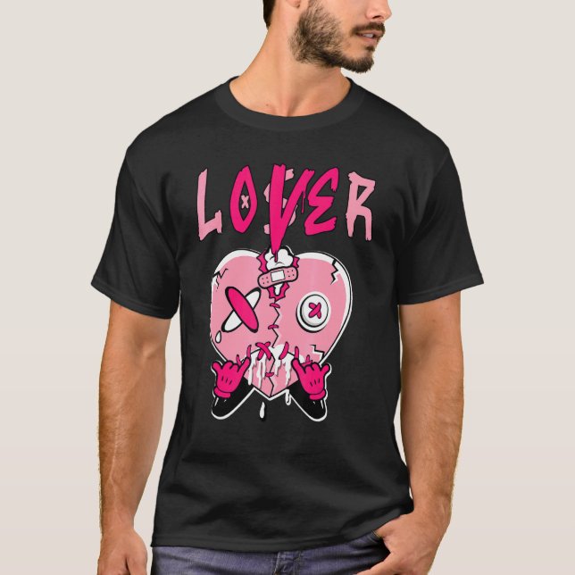 Camiseta Low Triple Pink Loser   Heart Dripping Triple Pink (Frente)