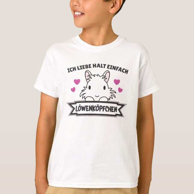 Camiseta Löwenköpfchen Rabbit Coelhinho doce (Frente)