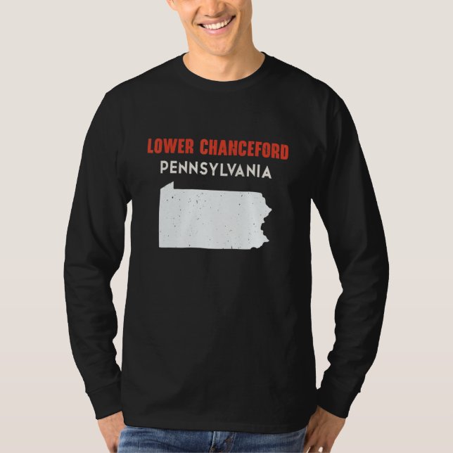 Camiseta Lower Chanceford Pennsylvania USA State America Tr (Frente)