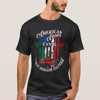 Camiseta Lowrider Chicano Low Mexicano Latina Rider
