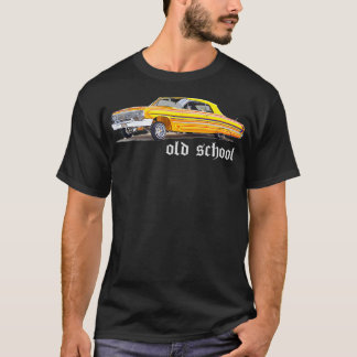 Camiseta Lowrider  For Men Old School Rap Cholo Gangster Ca
