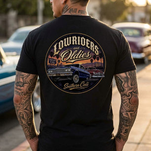 Camiseta Lowriders e velharias dão o tom