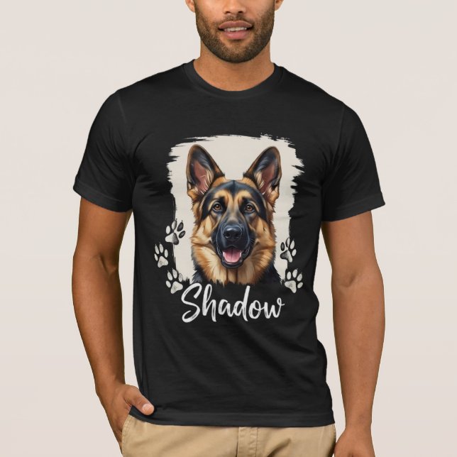 Camiseta Loyal Companion German Shepherd Tee (Frente)