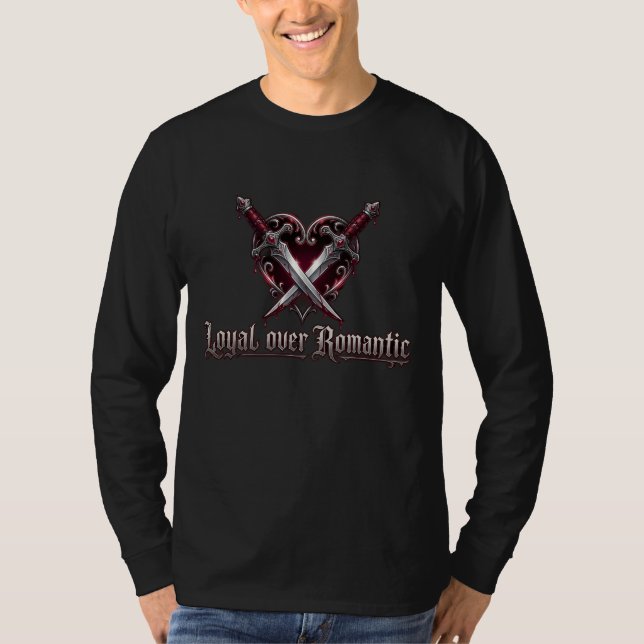 Camiseta lOYAL Over Romântico (Frente)