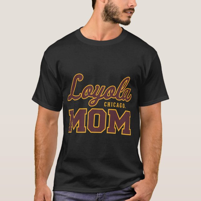 Camiseta Loyola University Chicago Ramblers Mãe (Frente)