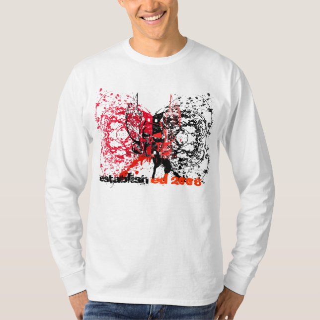 Camiseta LP exclusivo cobriu o T longo (Frente)