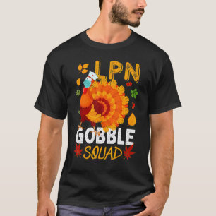 Camiseta LPN Gobble Squad Peruca de Peru Turquia Enfermeira