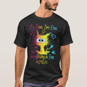 Camiseta LPN Vida Tudo Está Bem Colorido