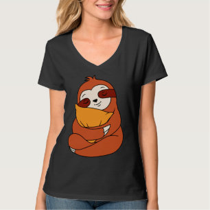 Camiseta Lpreguiçoso Cudles Travesseiro Sleepto Bonito Com
