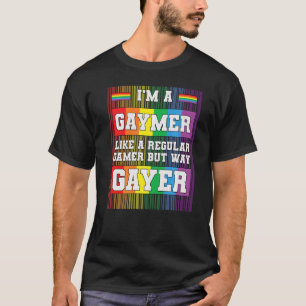 Camiseta Lqbtq Gamer Gaymer Jogos Rainbow Flag Orgulho gay 