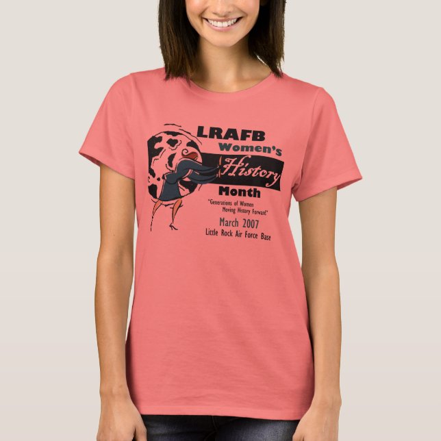 Camiseta LRAFB Mulheres História Mês 2007 (Frente)