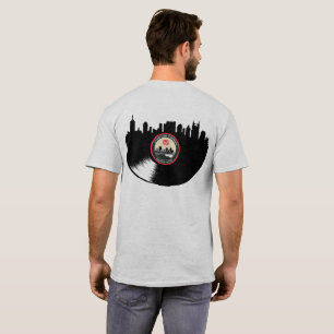Camiseta LRN Skyline Disco de Vinil