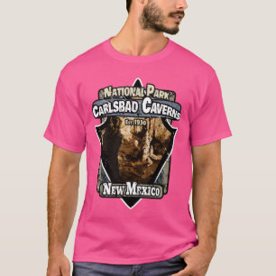 Camiseta lsbad Caverns National Park dos EUA Novo México