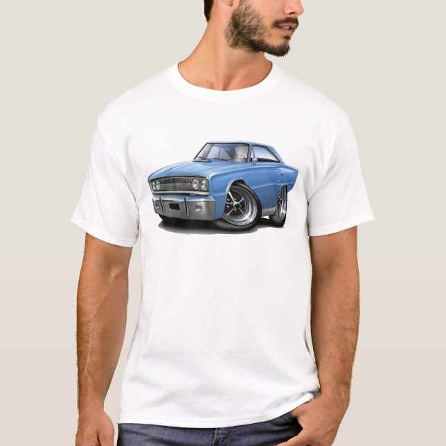 Camiseta Lt 1967 do RT do Coronet Azul Carro (Frente)
