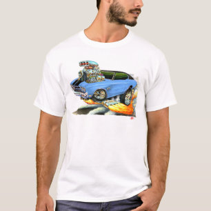 Camiseta Lt 1970 de Chevelle Azul Carro