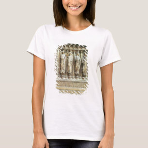 Camiseta (LtoR) o aviso e a visitação, direito