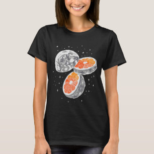 Camiseta Lua alaranjada