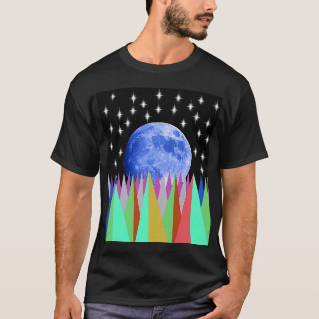 Camiseta Lua Azul (Frente)