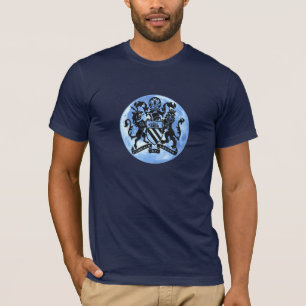 Camiseta Lua azul sobre Manchester