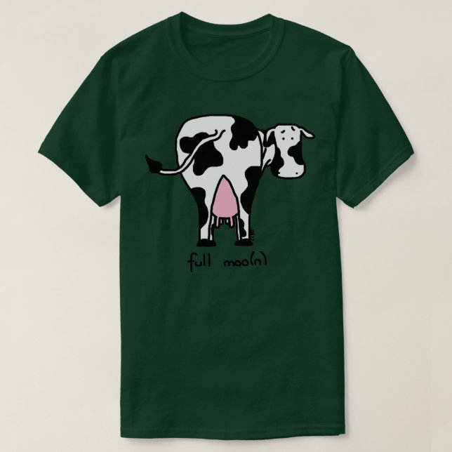 Camiseta Lua cheia (Frente do Design)