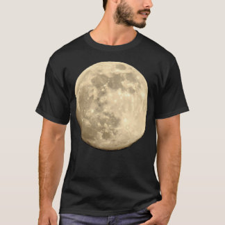 Camiseta Lua Cheia Céu da Lua