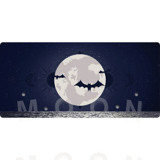 Camiseta "Lua cheia e morcegos" - Trabalho de arte Celestia