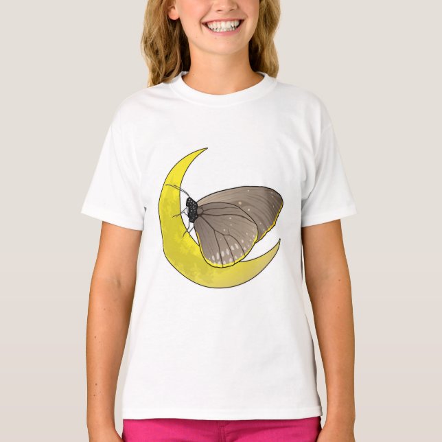 Camiseta Lua da borboleta (Frente)