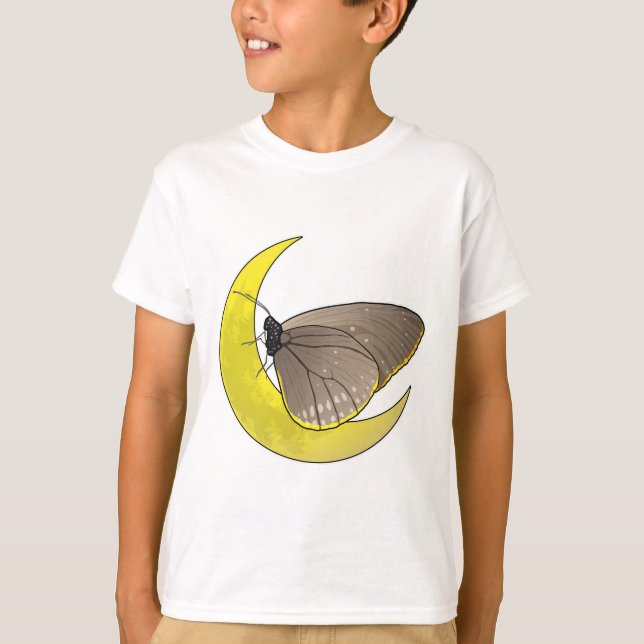 Camiseta Lua da borboleta (Frente)