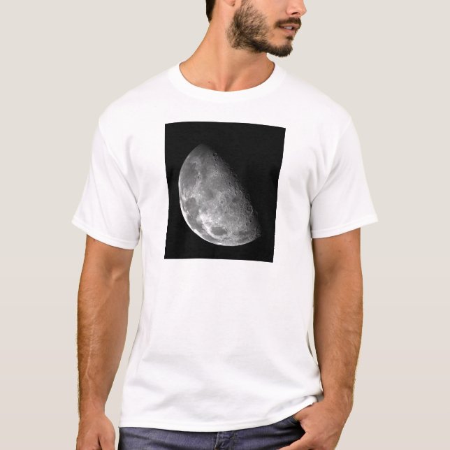 Camiseta Lua da missão espacial planetária de Galileo (Frente)