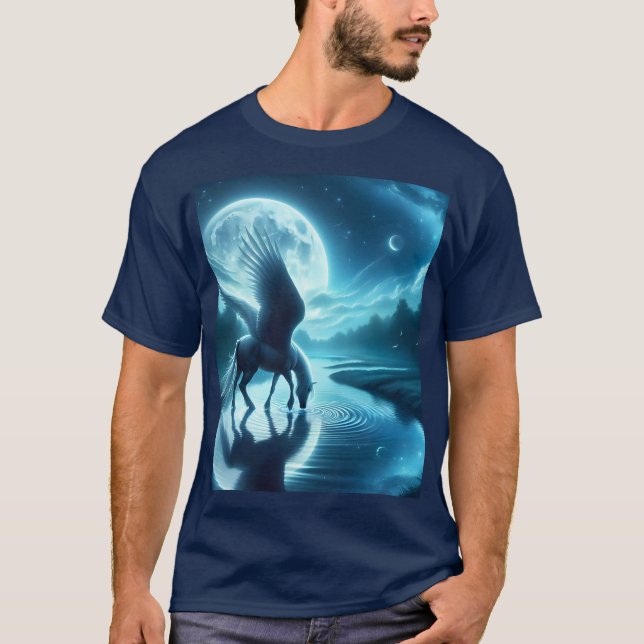 Camiseta Lua das Asas do Cavalo Bonito (Frente)