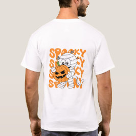 Camiseta Lua de Halloween revela segredos escuros