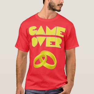 Camiseta Lua de mel de casamento como um cartaz de presente