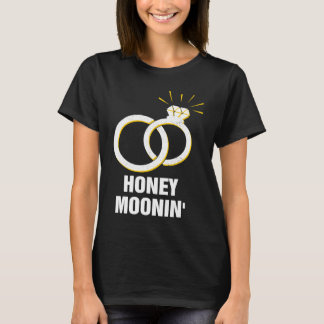 Camiseta Lua de Mel Festa de Casamento Noiva Recém-Casada