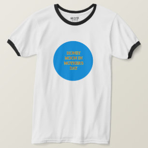 CAMISETA LUA DE MEL NA FAMÍLIA DE DIAS DE AS MÃES T SHIRT