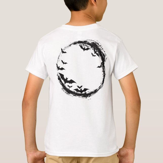Camiseta Lua de morcego HALLOWEEN (Verso)