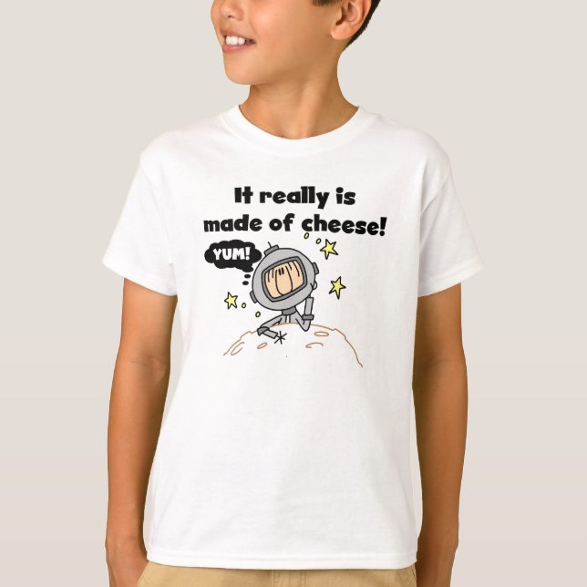 Camiseta Lua de Queijo (Frente)