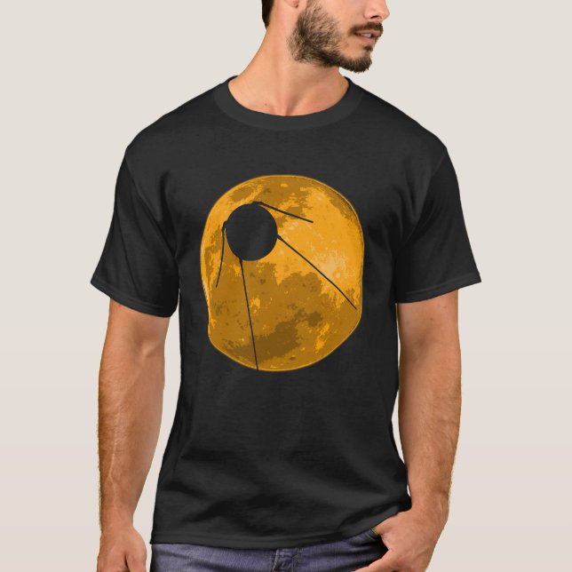 Camiseta Lua de Satélite (Frente)