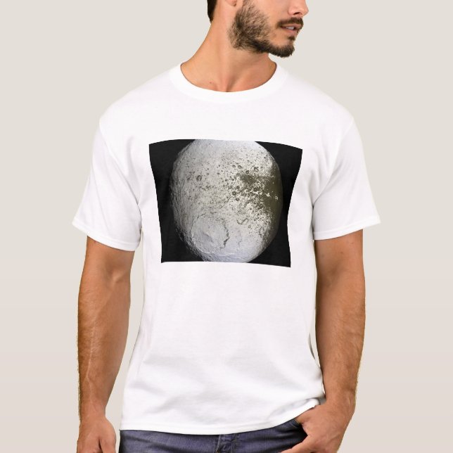 Camiseta Lua de Saturno Iapetus 2 (Frente)