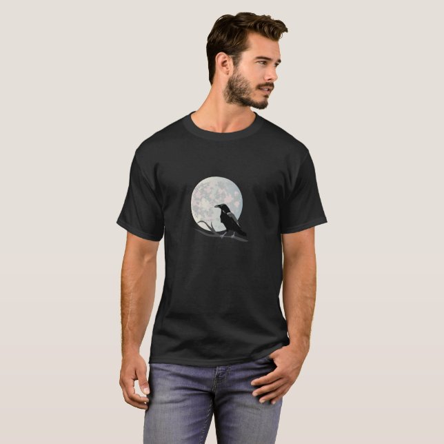 Camiseta Lua do corvo (Frente Completa)
