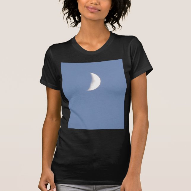 Camiseta Lua do Crescente Vergonha Lindo-luz (Frente)