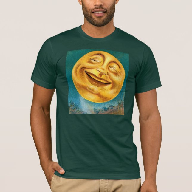 Camiseta Lua do Dia das Bruxas (Frente)