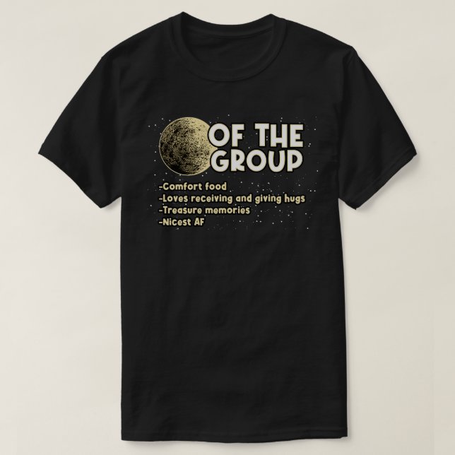 Camiseta Lua Do Grupo (Frente do Design)